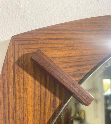 Mid-Century Modern Mirror and Console in Wood, Italy, 1960s, Set of 2-FGA-1722807