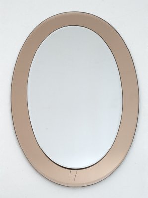 Mid-Century Modern Mirror by Antonio Lupi for Cristal Luxor, Italy, 1960s-FER-1395107