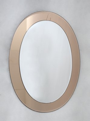 Mid-Century Modern Mirror by Antonio Lupi for Cristal Luxor, Italy, 1960s-FER-1395107