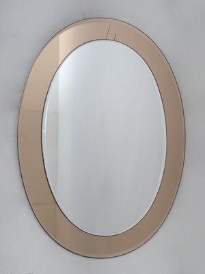 Mid-Century Modern Mirror by Antonio Lupi for Cristal Luxor, Italy, 1960s-FER-1395107