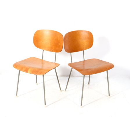 Mid-Century Modern Model 116 Side Chairs by Wim Rietveld for Gispen, 1950s, Set of 2-MY-1799111