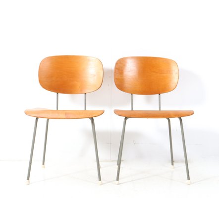 Mid-Century Modern Model 116 Side Chairs by Wim Rietveld for Gispen, 1950s, Set of 2-MY-1799111