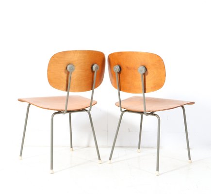 Mid-Century Modern Model 116 Side Chairs by Wim Rietveld for Gispen, 1950s, Set of 2-MY-1799111