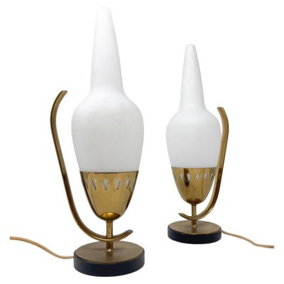 Mid-Century Modern Model 12915 Table Lamps by Angelo Lelii, 1960s, Set of 2-FGA-1801584