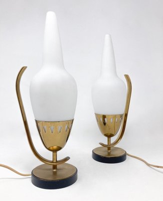 Mid-Century Modern Model 12915 Table Lamps by Angelo Lelii, 1960s, Set of 2-FGA-1801584