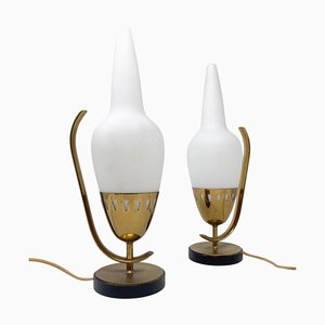 Mid-Century Modern Model 12915 Table Lamps by Angelo Lelii, 1960s, Set of 2-FGA-1801584