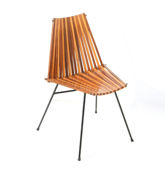 Mid-Century Modern Model 218 Side Chair by Dirk Van Sliedregt for Rohé, 1960s