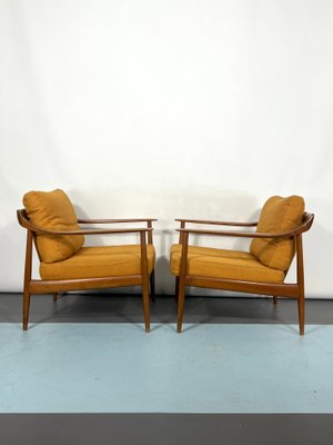 Mid-Century Modern Model 550 Armchairs by Walter Knoll, 1950s, Set of 2-OT-1215520