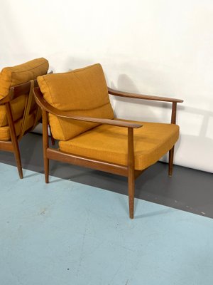 Mid-Century Modern Model 550 Armchairs by Walter Knoll, 1950s, Set of 2-OT-1215520