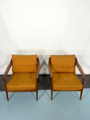 Mid-Century Modern Model 550 Armchairs by Walter Knoll, 1950s, Set of 2-OT-1215520