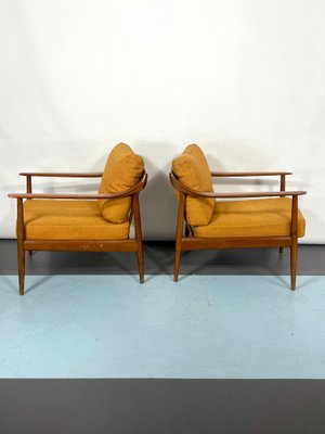 Mid-Century Modern Model 550 Armchairs by Walter Knoll, 1950s, Set of 2-OT-1215520