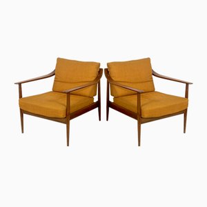 Mid-Century Modern Model 550 Armchairs by Walter Knoll, 1950s, Set of 2-OT-1215520