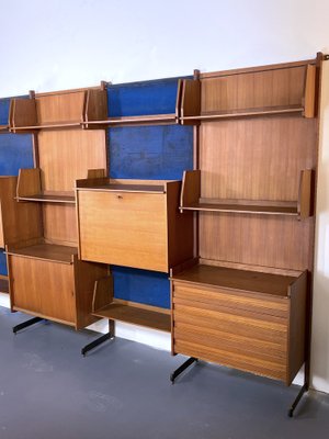 Mid-Century Modern Modular Wood Bookcase, 1950s-OT-1320737