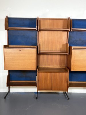 Mid-Century Modern Modular Wood Bookcase, 1950s-OT-1320737