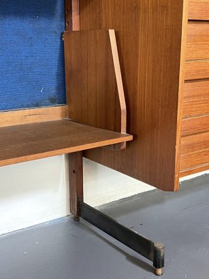 Mid-Century Modern Modular Wood Bookcase, 1950s-OT-1320737