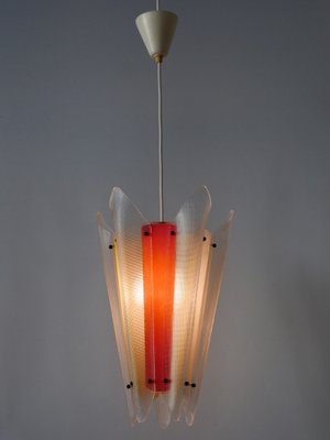 Mid-Century Modern Multi-Colored Pendant Lamp in Acrylic Glass, Germany, 1960s-WPT-1168263