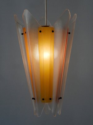 Mid-Century Modern Multi-Colored Pendant Lamp in Acrylic Glass, Germany, 1960s-WPT-1168263