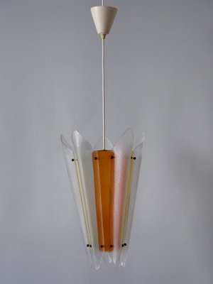 Mid-Century Modern Multi-Colored Pendant Lamp in Acrylic Glass, Germany, 1960s-WPT-1168263