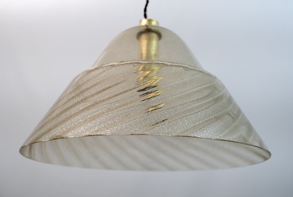 Mid-Century Modern Murano Glass Bubble Ceiling Lamp, Italy, 1970s-FER-1276637