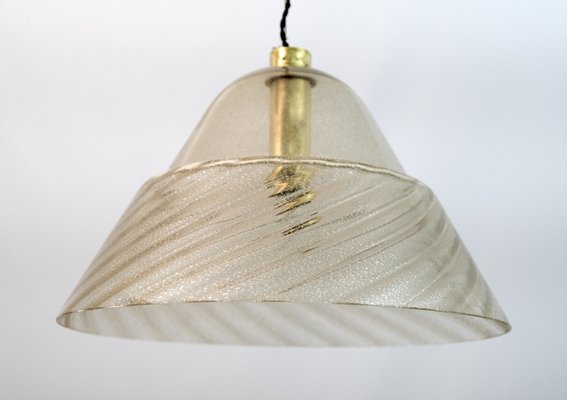 Mid-Century Modern Murano Glass Bubble Ceiling Lamp, Italy, 1970s-FER-1276637