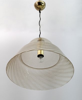 Mid-Century Modern Murano Glass Bubble Ceiling Lamp, Italy, 1970s-FER-1276637