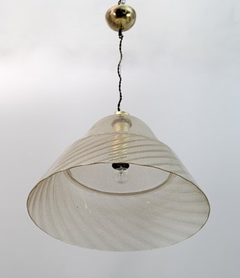 Mid-Century Modern Murano Glass Bubble Ceiling Lamp, Italy, 1970s-FER-1276637