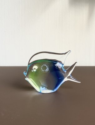 Mid-Century Modern Murano Glass Fish by Vincenzo Nason, Italy, 1960s, Set of 2-LL-1776336