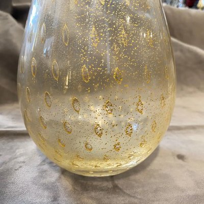 Mid-Century Modern Murano Glass Vase in the Style of Barovier, 1960s-NMK-1299632