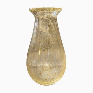 Mid-Century Modern Murano Glass Vase in the Style of Barovier, 1960s-NMK-1299632