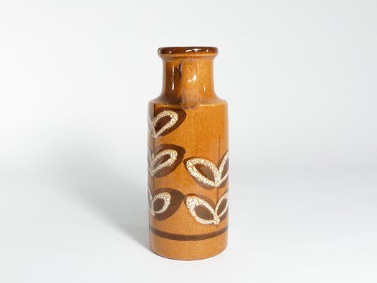 Mid-Century Modern Mustard Yellow Vase by Scheurich, Germany, 1970s-RUK-1758074