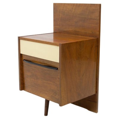 Mid-Century Modern Nightstand by Mojmir Fire, Czechoslovakia, 1960s-HXT-1324306