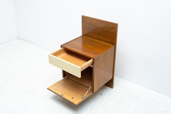 Mid-Century Modern Nightstand by Mojmir Fire, Czechoslovakia, 1960s-HXT-1324306