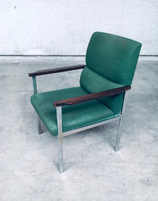 Mid-Century Modern Office Armchairs from Brune, Germany, 1960s, Set of 2-RQV-920163