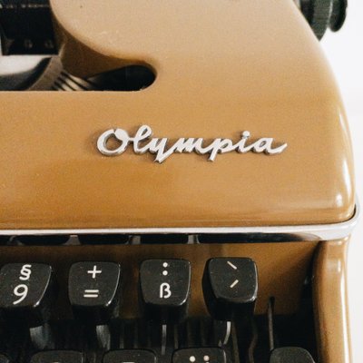 Mid-Century Modern Olympia Typewriter, 1960s-KND-1249088