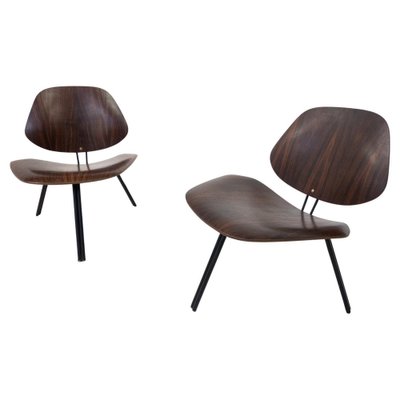 Mid-Century Modern P31 Chairs attributed to Osvaldo Borsani for Tecno, 1950s, Set of 2-FGA-1782274