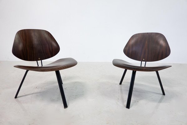 Mid-Century Modern P31 Chairs attributed to Osvaldo Borsani for Tecno, 1950s, Set of 2-FGA-1782274