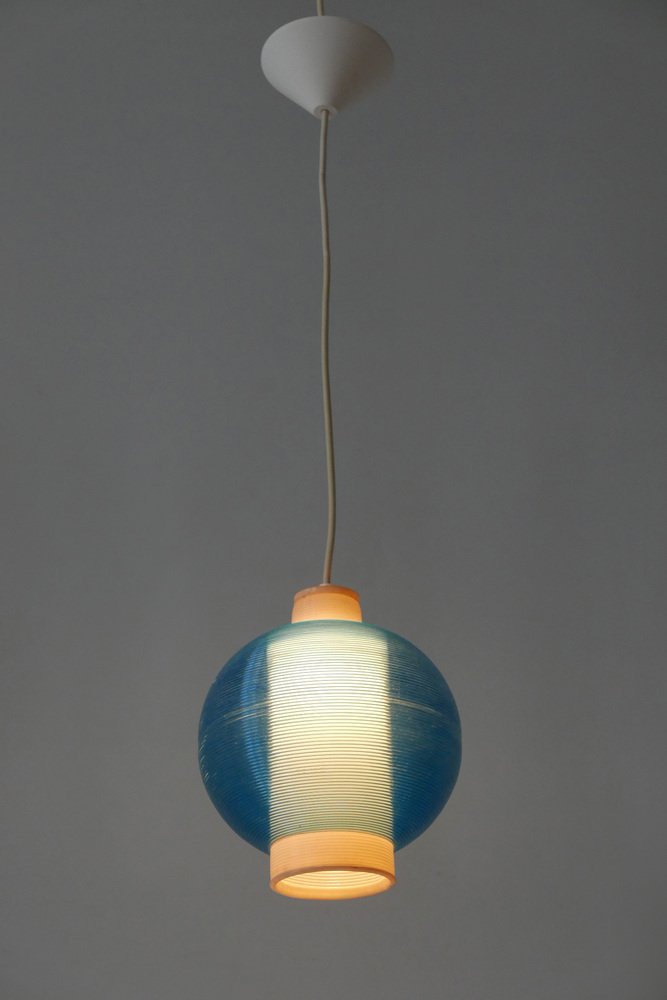 Mid-Century Modern Pendant Lamp by Yasha Heifetz for Rotaflex, USA, 1960s