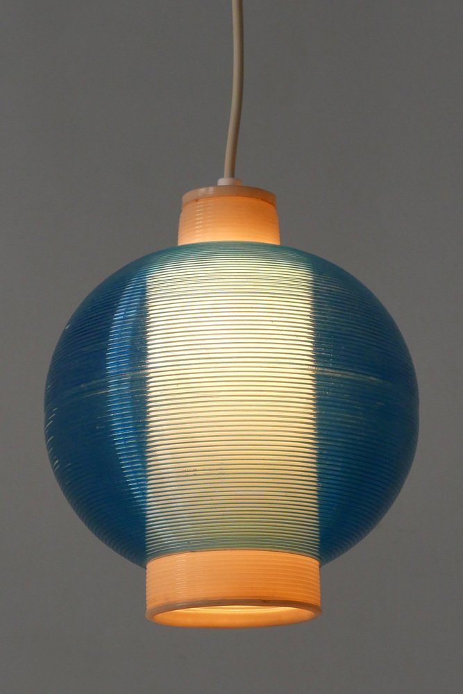 Mid-Century Modern Pendant Lamp by Yasha Heifetz for Rotaflex, USA, 1960s