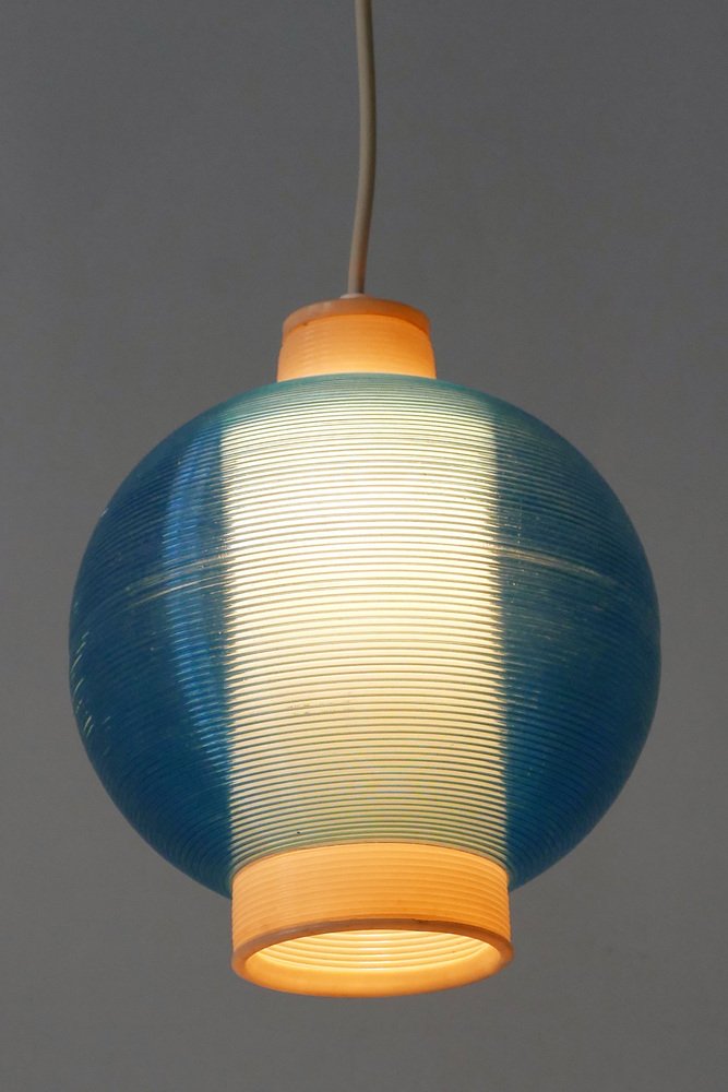 Mid-Century Modern Pendant Lamp by Yasha Heifetz for Rotaflex, USA, 1960s