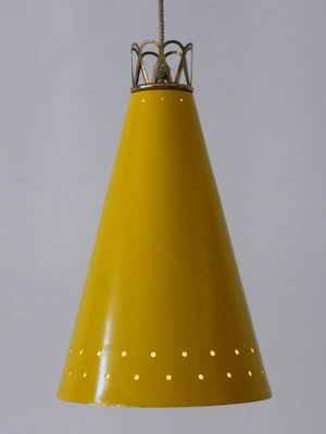 Mid-Century Modern Pendant Lamp, Germany, 1950s-WPT-2016307