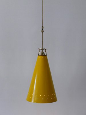 Mid-Century Modern Pendant Lamp, Germany, 1950s-WPT-2016307