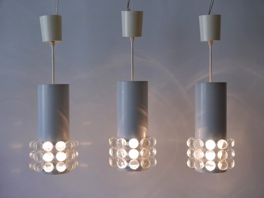 Mid-Century Modern Pendant Lamps, Germany, 1960s, Set of 3-WPT-1344546