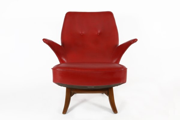 Mid-Century Modern Penguin Lounge Chair by Theo Ruth for Artifort, 1957-UAK-547011