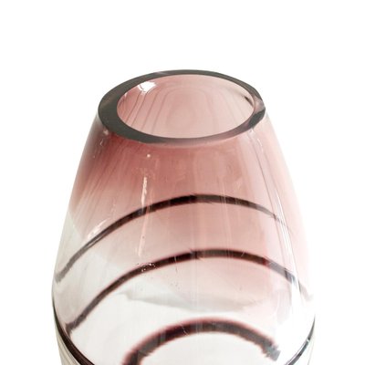 Mid-Century Modern Purple Murano Glass Vase, Italy, 1960-UZ-1291452