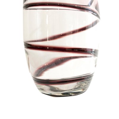 Mid-Century Modern Purple Murano Glass Vase, Italy, 1960-UZ-1291452