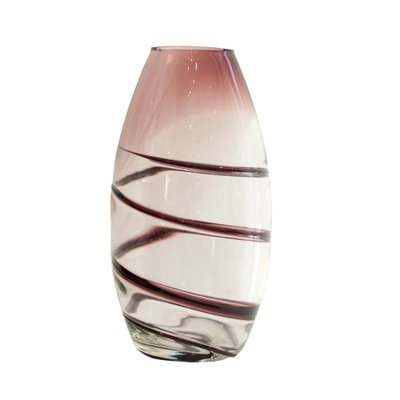 Mid-Century Modern Purple Murano Glass Vase, Italy, 1960-UZ-1291452