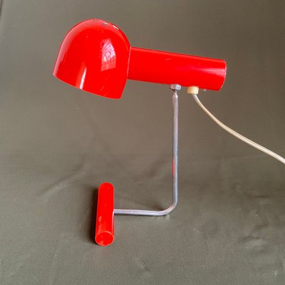 Mid-Century Modern Red Table Light, 1960s-HWV-1156273