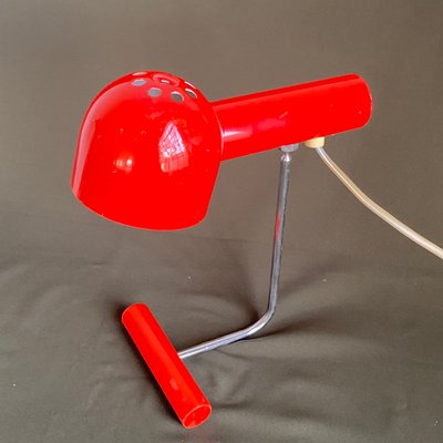 Mid-Century Modern Red Table Light, 1960s-HWV-1156273