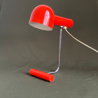 Mid-Century Modern Red Table Light, 1960s-HWV-1156273