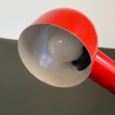 Mid-Century Modern Red Table Light, 1960s-HWV-1156273